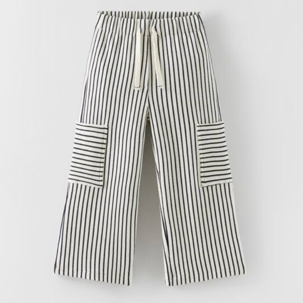 Zara | Striped Structured Culottes - Girls 9